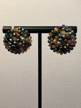 Vintage Cluster Earrings